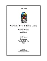 Christ the Lord Is Risen Today SATB choral sheet music cover